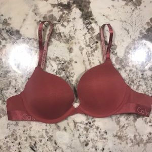 Calvin Klein pink bra